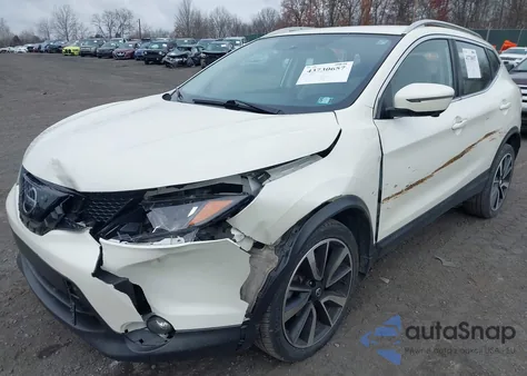 2018 Nissan Rogue Sport Sl из США, поврежденный, VIN JN1BJ1CR4JW288936